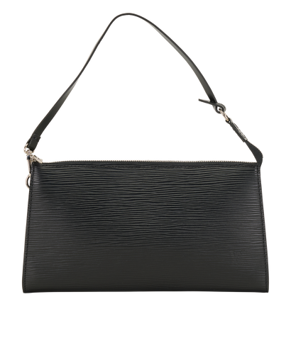 Pochette Accessoires, &pound;495, Handbags, Black, Leather, Front view
